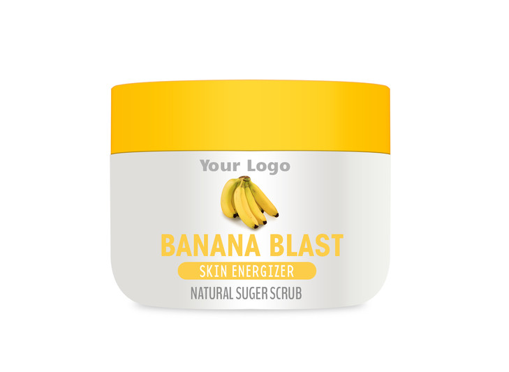 Banana Body Scrub Private Label, Contract Manufacturer Banana Body Scrub, Banana Body Scrub Contract Manufacturing, OEM Banana Body Scrub, Banana Body Scrub Custom