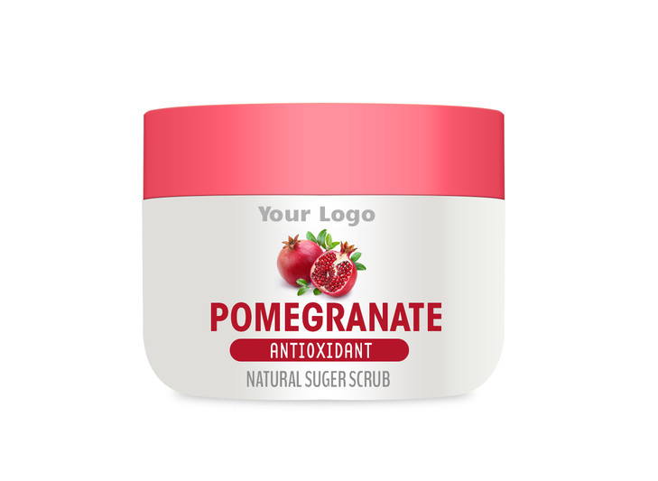Private Label Pomegranate Sugar Scrub, Pomegranate Sugar Scrub Contract Manufacturing, Contract Manufacturer Pomegranate Sugar Scrub, Pomegranate Sugar Scrub OEM, Custom Pomegranate Sugar Scrub