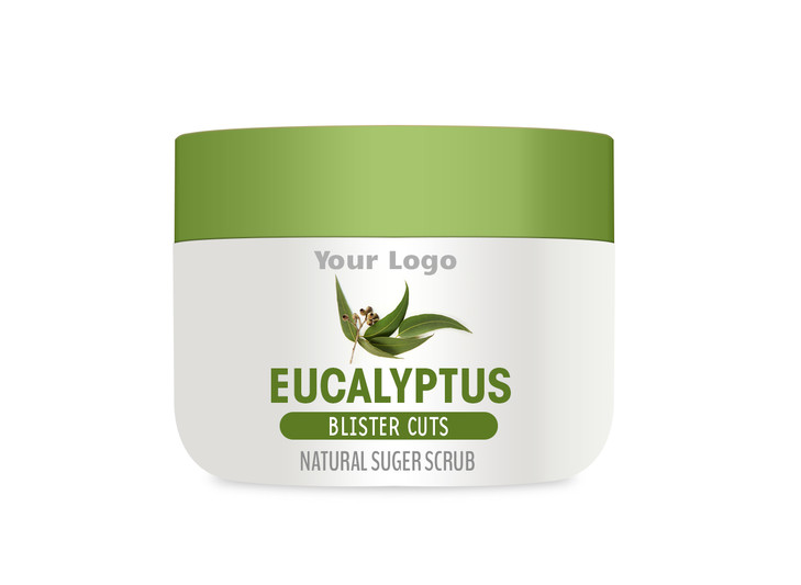 Private Label Eucalyptus Body Scrub, Contract Manufacturer Eucalyptus Body Scrub, Contract Manufacturing Eucalyptus Body Scrub, OEM Eucalyptus Body Scrub, Custom Eucalyptus Body Scrub